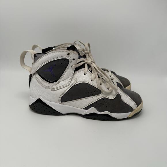 Nike Air Jordan 7 Retro GS Flint Gray DJ2777-100 Kids Size 5Y - Picture 4 of 11